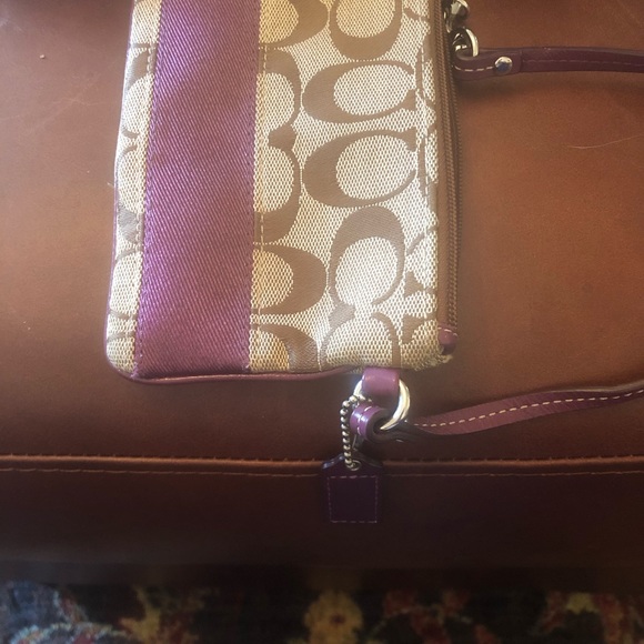 Coach Purple Purse Set - Two Purses - Picture 3 of 6